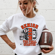 S-O SENIOR MOM FINAL QUARTER WHITE BELLA CANVAS SWEATSHIRT