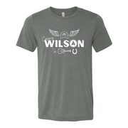 CASEY WILSON (Pickle, Guitar, Horseshoe) Tee -CHARCOAL GRAY