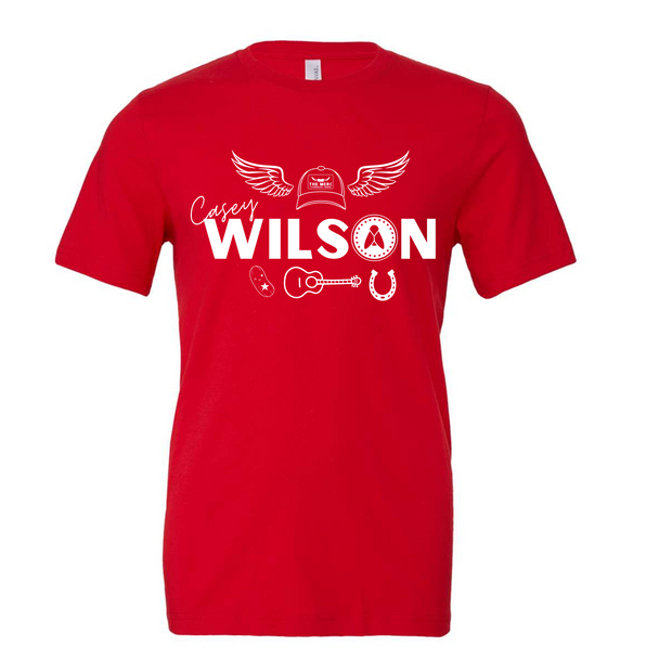 CASEY WILSON (Pickle, Guitar, Horseshoe) Tee