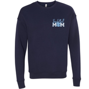 BASKETBALL MOM LIGHT BLUE NAVY SWEATSHIRT OR LONG SLEEVE
