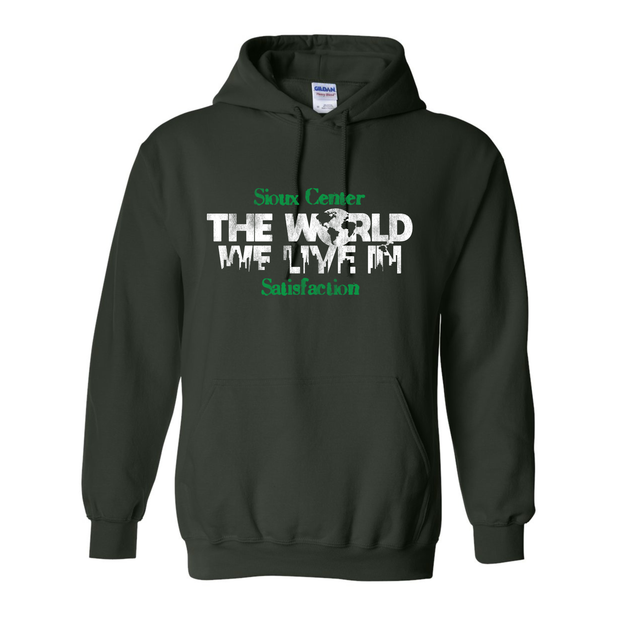 THE WORLD WE LIVE IN HOODIE