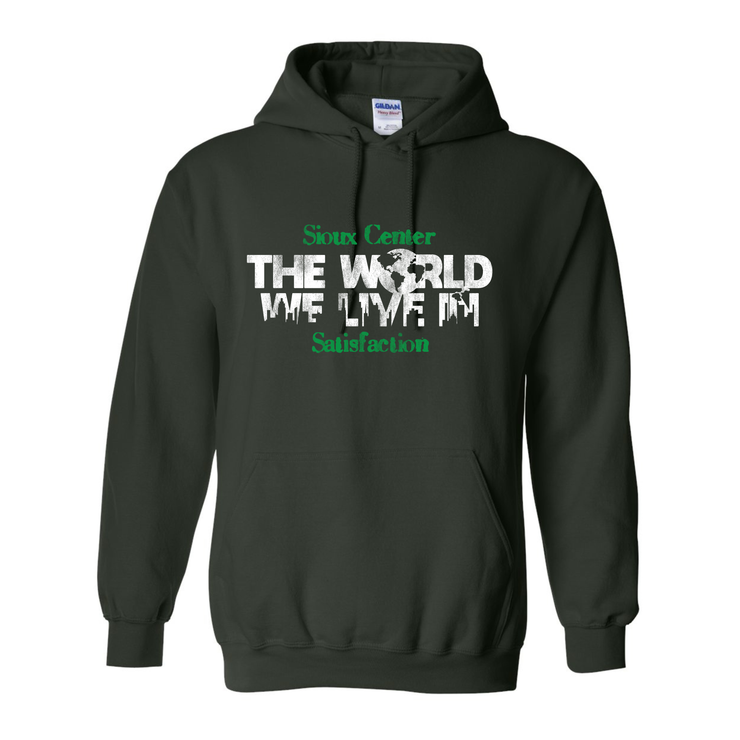 THE WORLD WE LIVE IN HOODIE