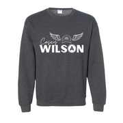 CASEY WILSON SWEATSHIRT -CHARCOAL GRAY
