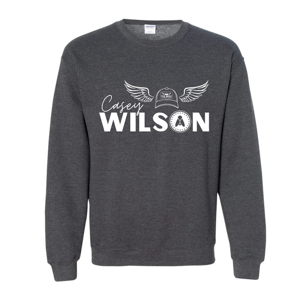 CASEY WILSON SWEATSHIRT -CHARCOAL GRAY