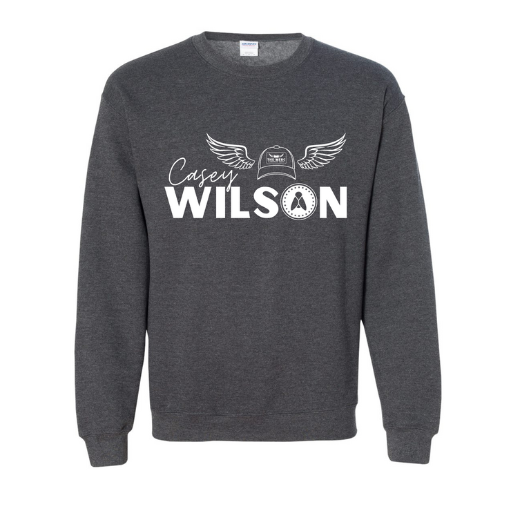 CASEY WILSON SWEATSHIRT -CHARCOAL GRAY