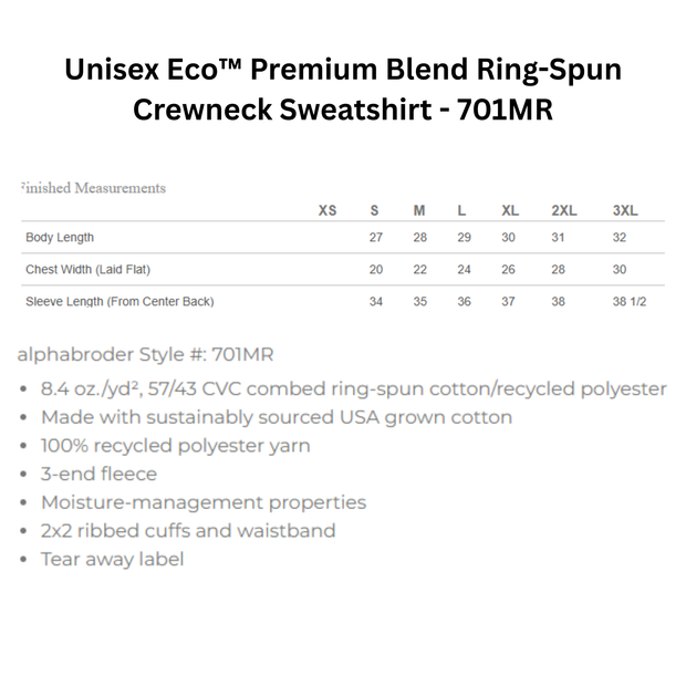 AMAZING GRACE CREAM SWEATSHIRT