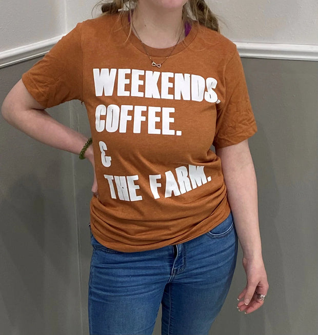 WEEKENDS. COFFEE. & THE FARM